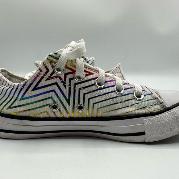 Converse Ox "All Of The Stars" Shoes Chuck Taylor All Star Lace Up Low Women's 6 - Picture 8 of 10